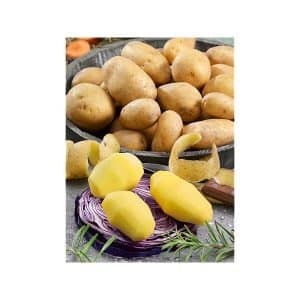 Bloemige aardappelen